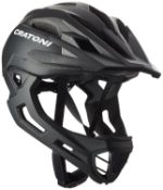 Cratoni Unisex's C-Maniac Helmet, Black Matt, Large/X-Large/58-61 cm