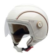NZI Celebrities Motorcycle Helmet, White, 55-56 RRP £72.99