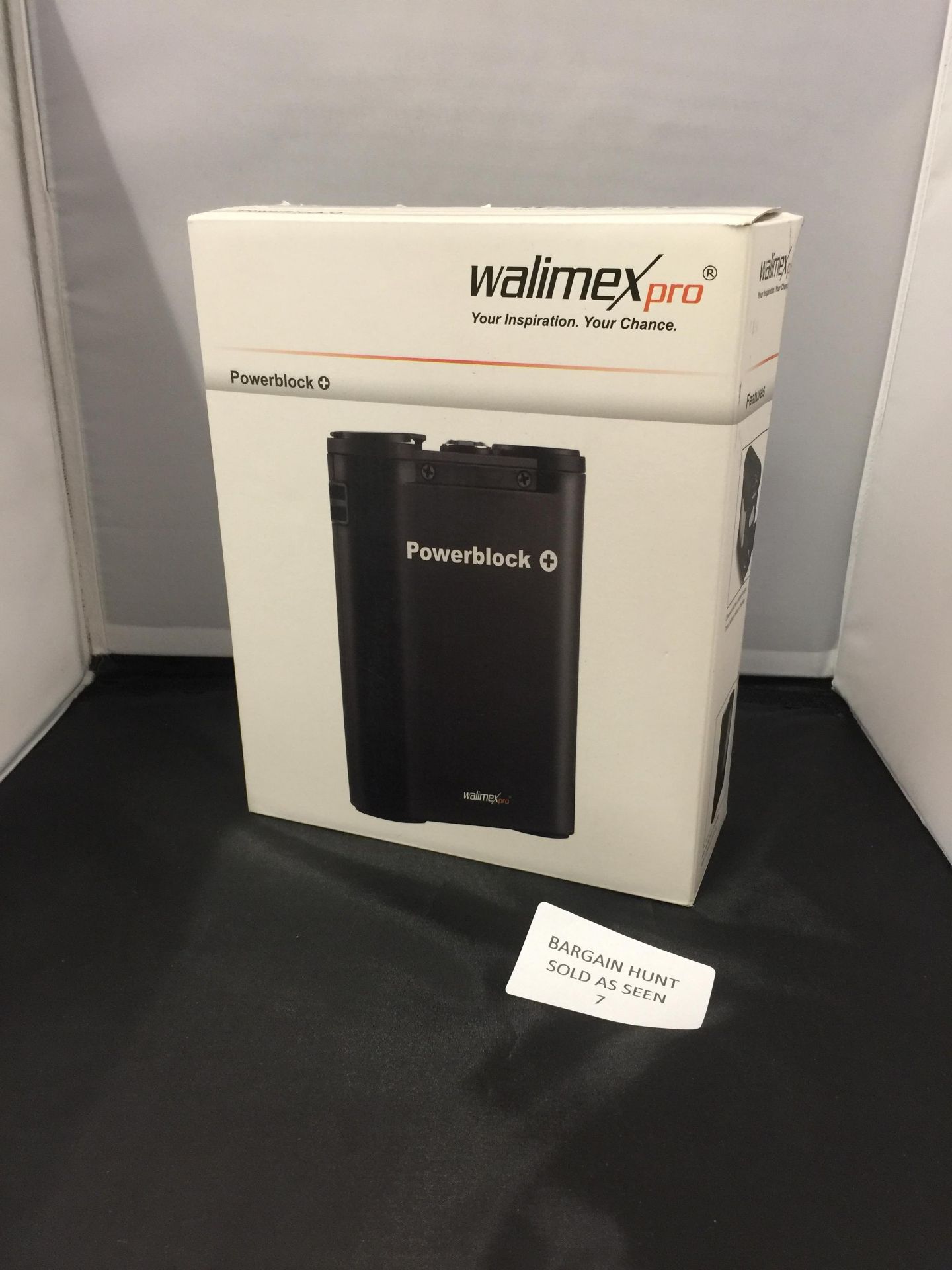 Brand New Walimex Pro Powerblock Power Porta Portable Camera Battery - Black RRP £173.99