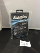 Brand New Energizer 10000mAh wireless portable Qi Charger Power Bank RRP £69.99