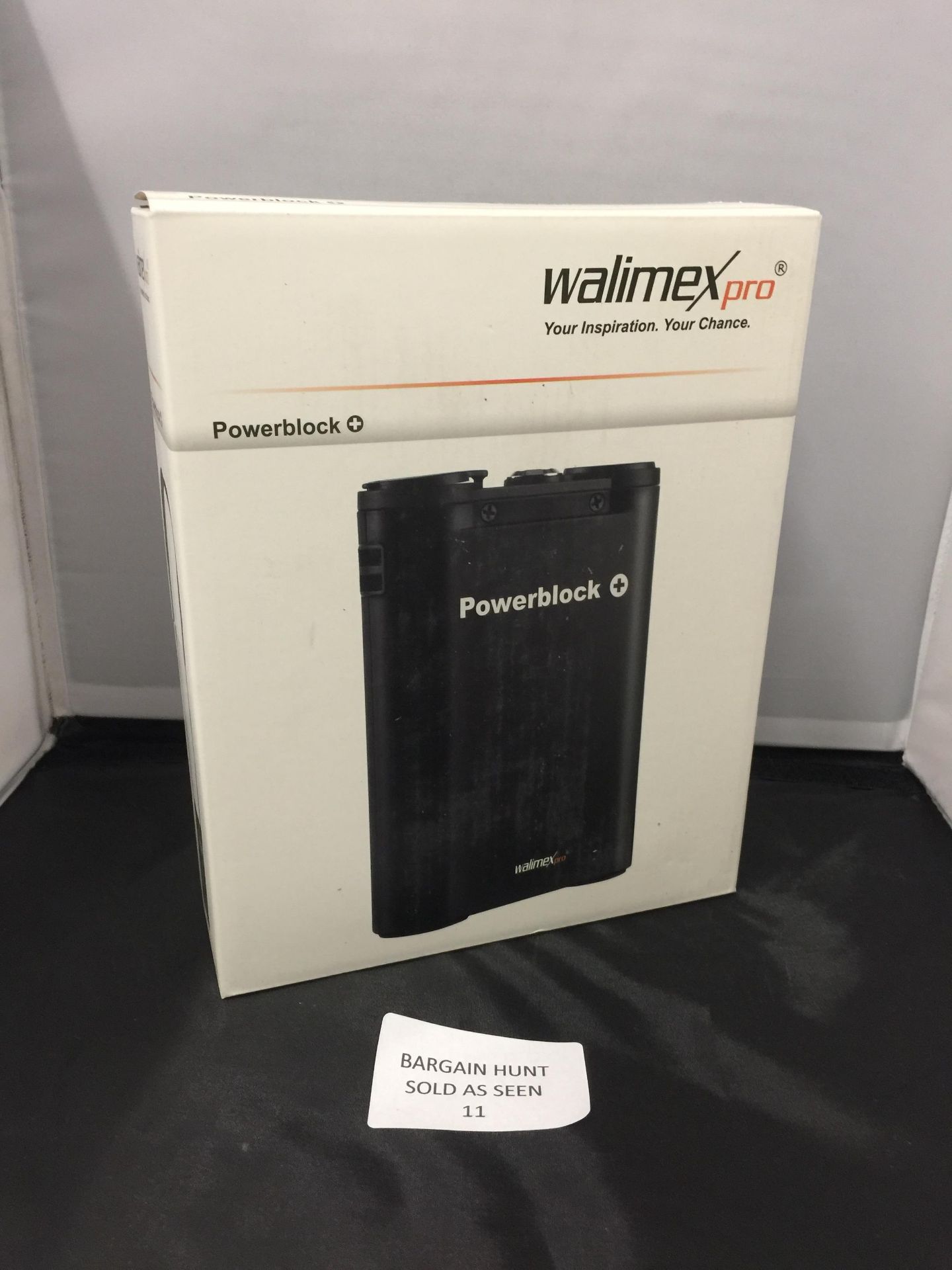 Brand New Walimex Pro Powerblock Power Porta Portable Camera Battery - Black RRP £173.99