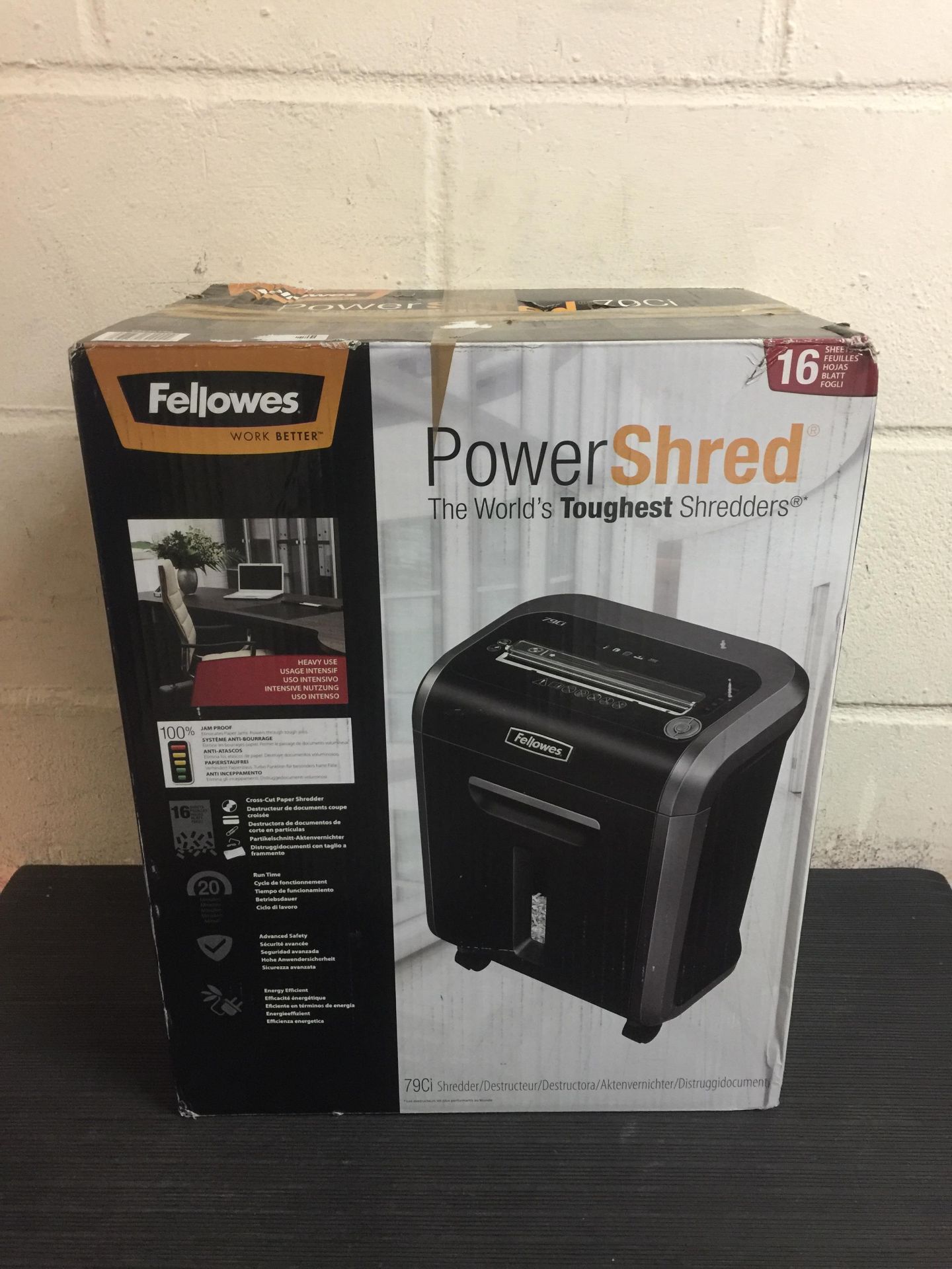 Fellowes Powershred 79Ci Paper Shredder RRP £236.99