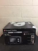 Russell Hobbs RHRETMM705B 17L Retro Manual 700w Solo Microwave Black