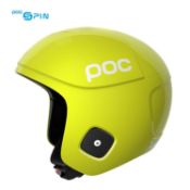 POC Sports Unisex's Skull Orbic X SPIN Helmets, Hexane Yellow, Medium/Size 55 RRP £74.99