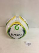 Senda Rio Training Futsal Ball, Fair Trade Certified RRP £69.99