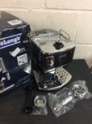 De'Longhi Scultura ECZ351BK Traditional Pump Espresso Machine (water tank broken) RRP £135.99