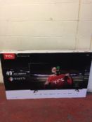 TCL 49DP603 - 49 " Smart TV (without original remote/ with universal remote) RRP £379.99