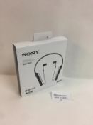 Sony WI-C400 Wireless In-Ear Headphones with up to 30 Hours Battery Life - Black