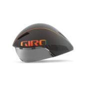 Giro Unisex's Aerohead MIPS Aero/Tri Cycling Helmet, Matt Grey/Fire Chrome, M (55-59 cm) RRP £206.