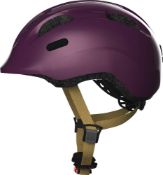 ABUS Smiley 2.0 Bike Helmet Children purple Head circumference 50-55cm 2018 Mountain Bike Helmet