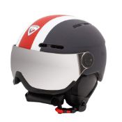 Rossignol Lightweight Men's Outdoor Strato Visor Helmet available in Black - Medium/Large RRP £119.