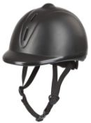 Covalliero helmet, riding helmet Econimo VG1, Unisex, Helm Reithelm Econimo VG1, Black