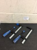 Set of Silverline F Clamps
