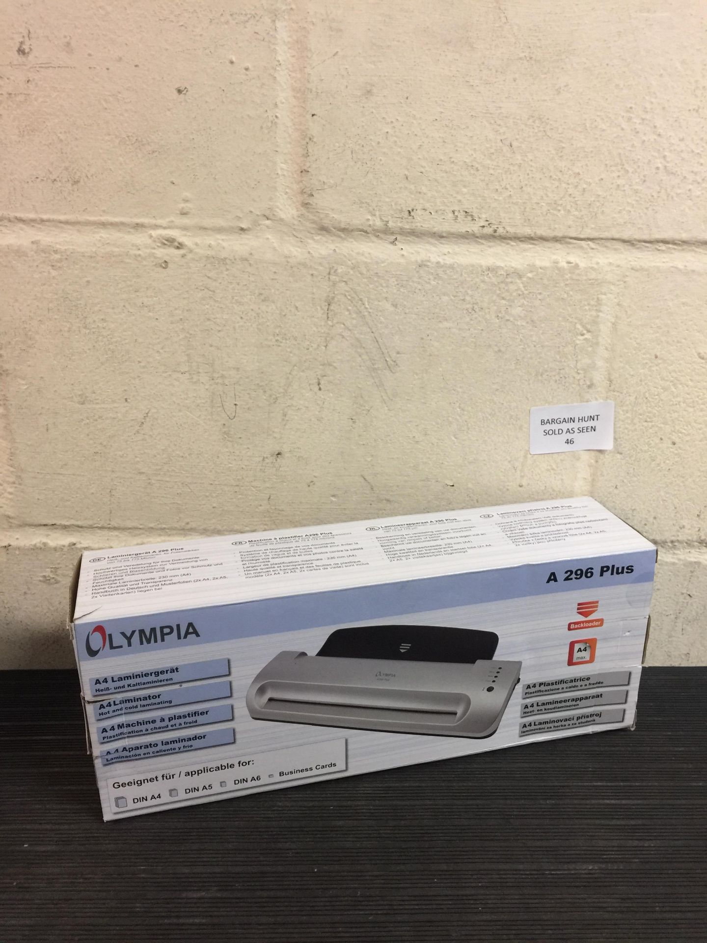 Olympia A4 Laminator