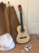 Rocket Full Size Classical Guitar (damaged, see image)