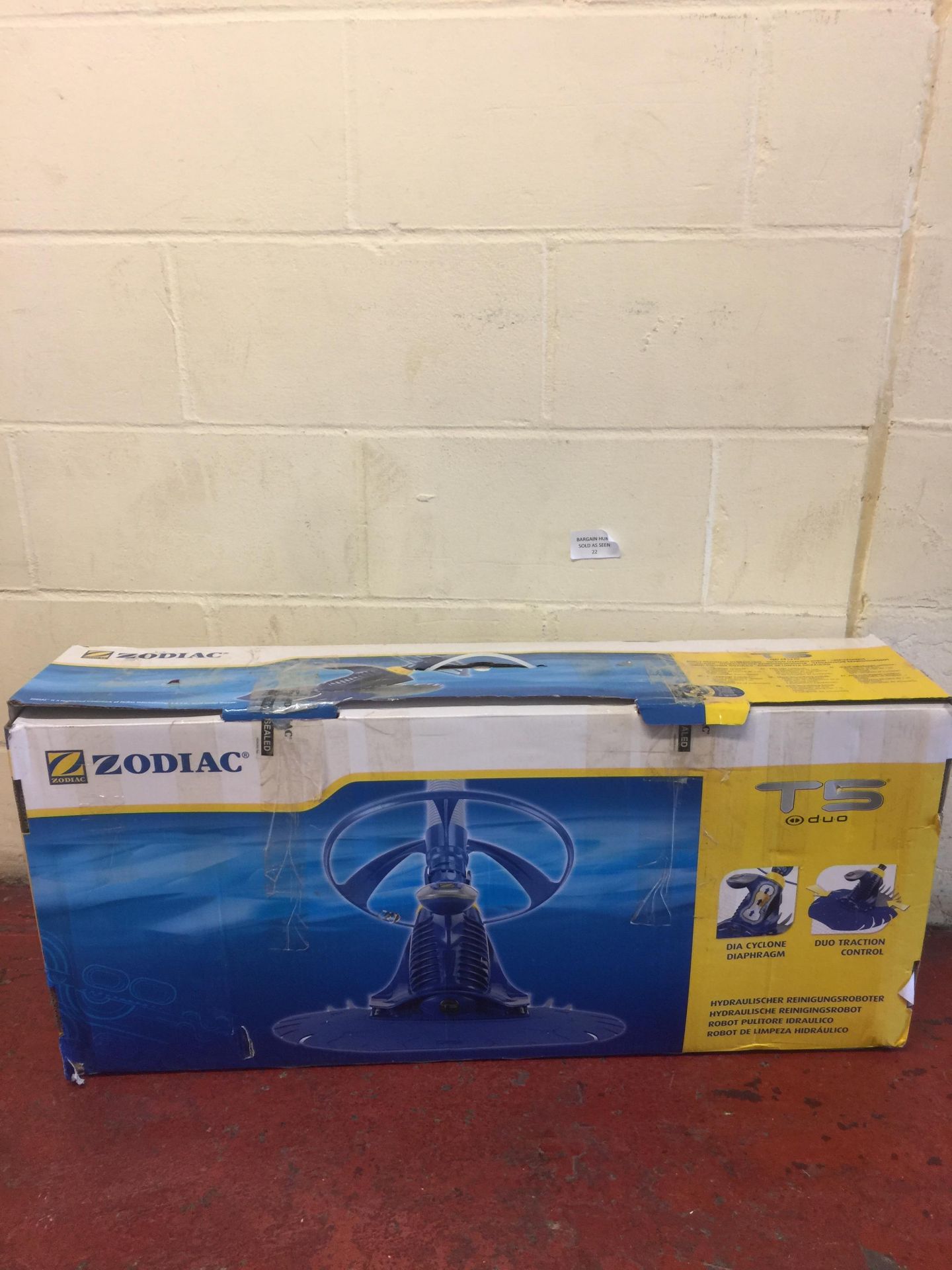 Zodiac T5 Duo In Ground Hydraulic Cleaning Robot RRP £255.99