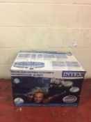 Intex Krystal Clear Saltwater System Pool Chlorinator & Filter Pump RRP £159.99