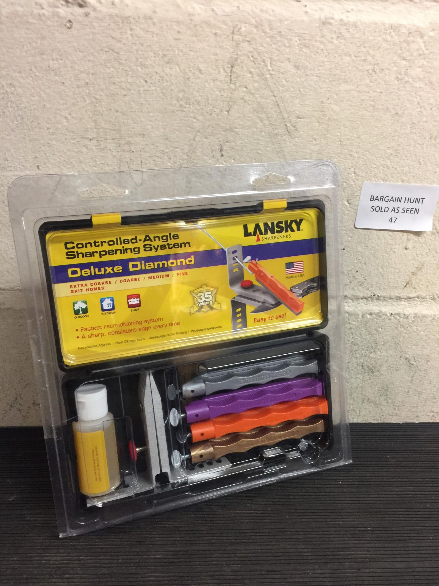 Lansky Deluxe Diamond Sharpening Tool Kit RRP £89.99