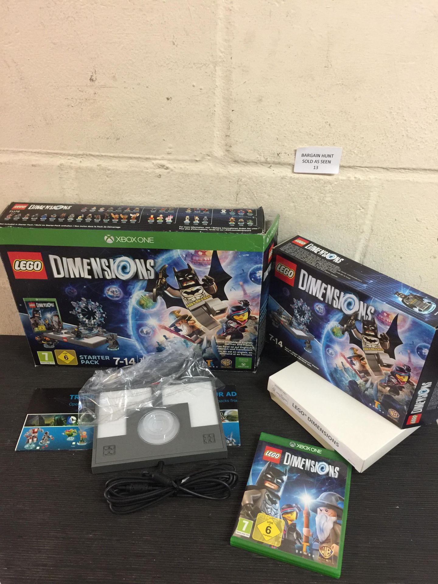 Lego Dimensions Starter Pack (legos may be incomplete)