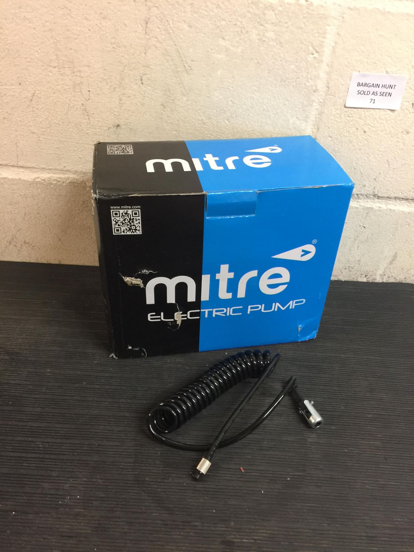 Mitre Electric Ball Pump (hose broken) RRP £90