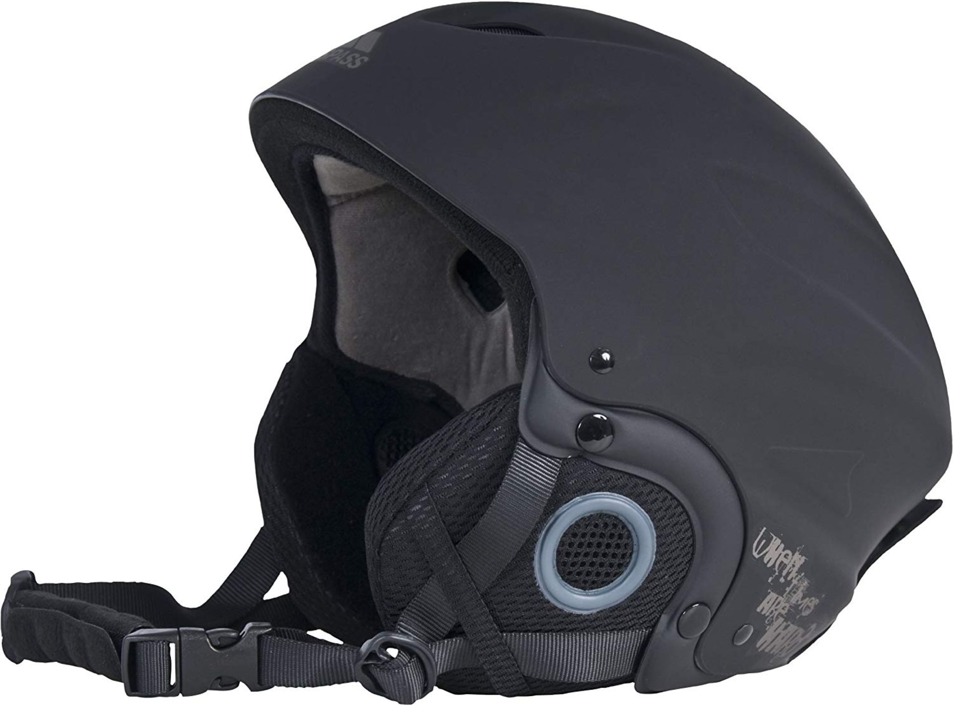 Trespass Skyhigh, Black, L, Snow Helmet, L