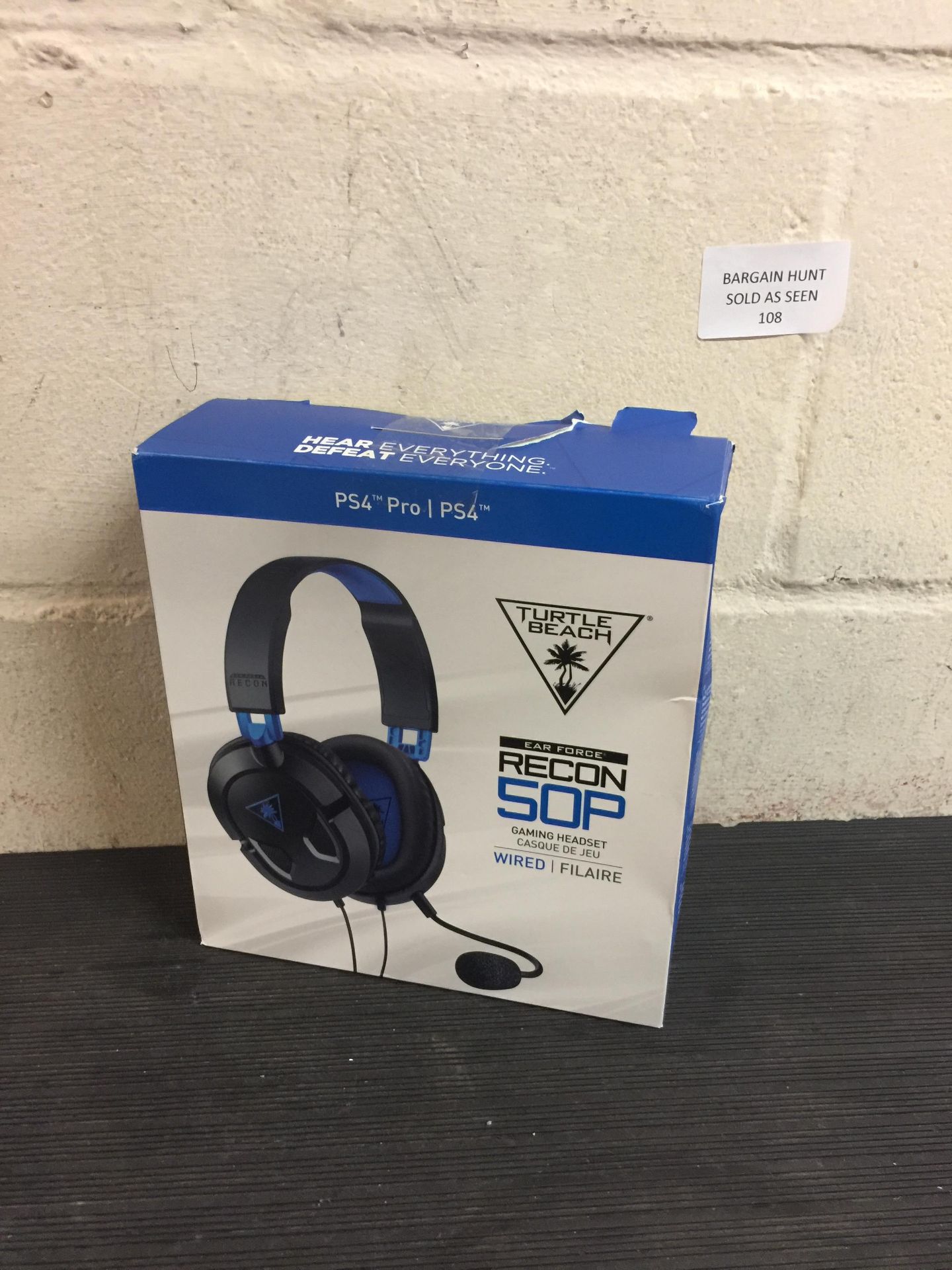 Turtle Beach Recon 50P Stereo Gaming Headset