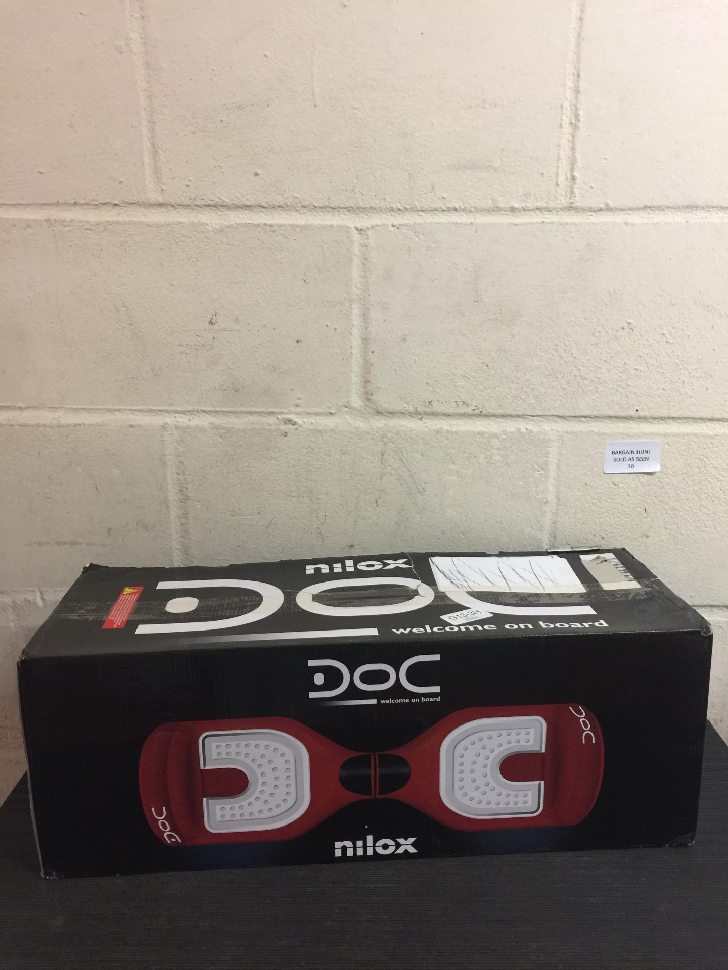 Nilox Hoverboard Doc UL 2272, Two Wheels Self Balance Scooter (does not hold charge)