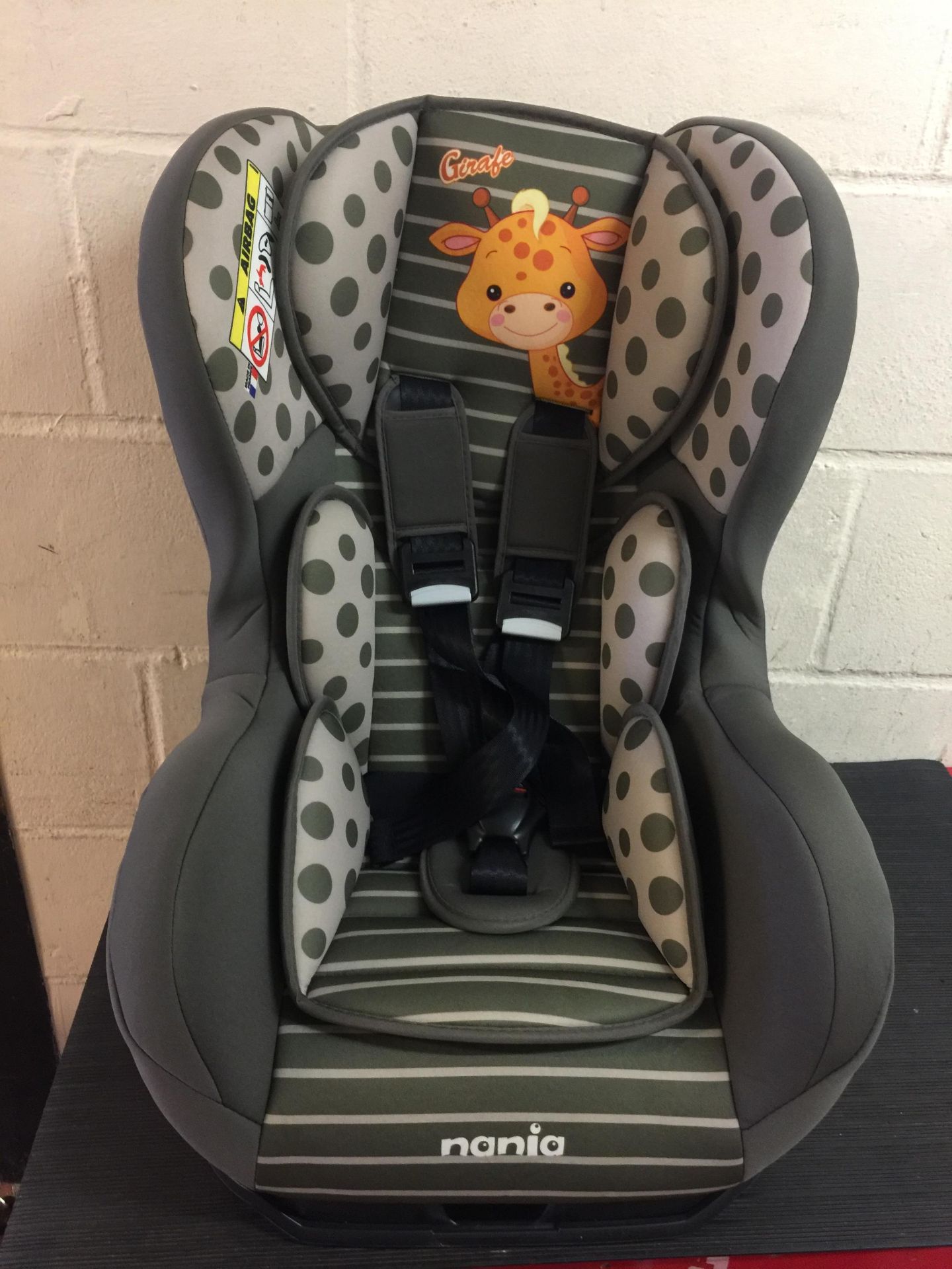 Nania Cosmo Group 0+/1 Infant Car Seat, Giraffe