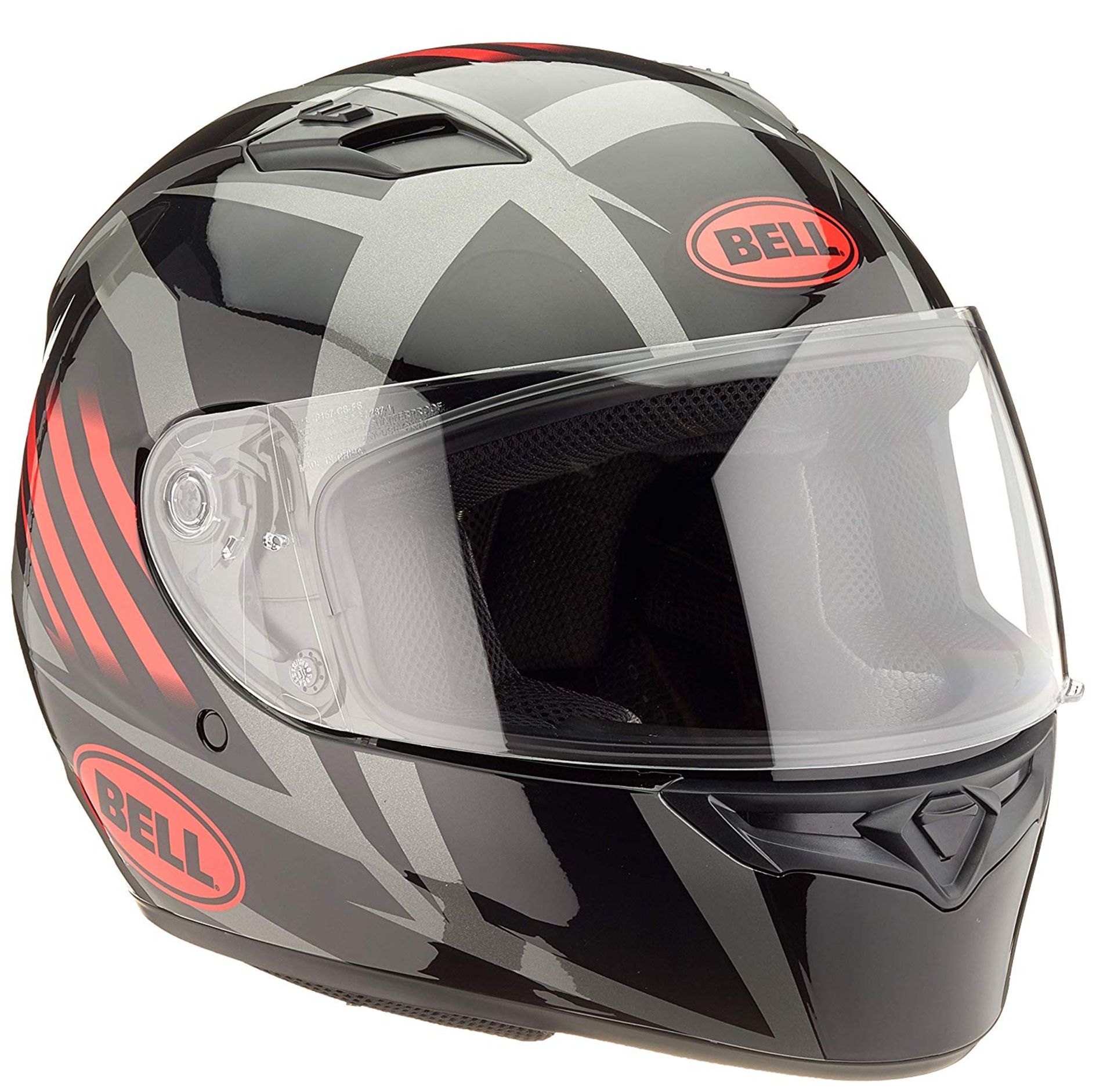BELL Helmet Qualifier Blaze Black/Red/Titanium M RRP £104.99