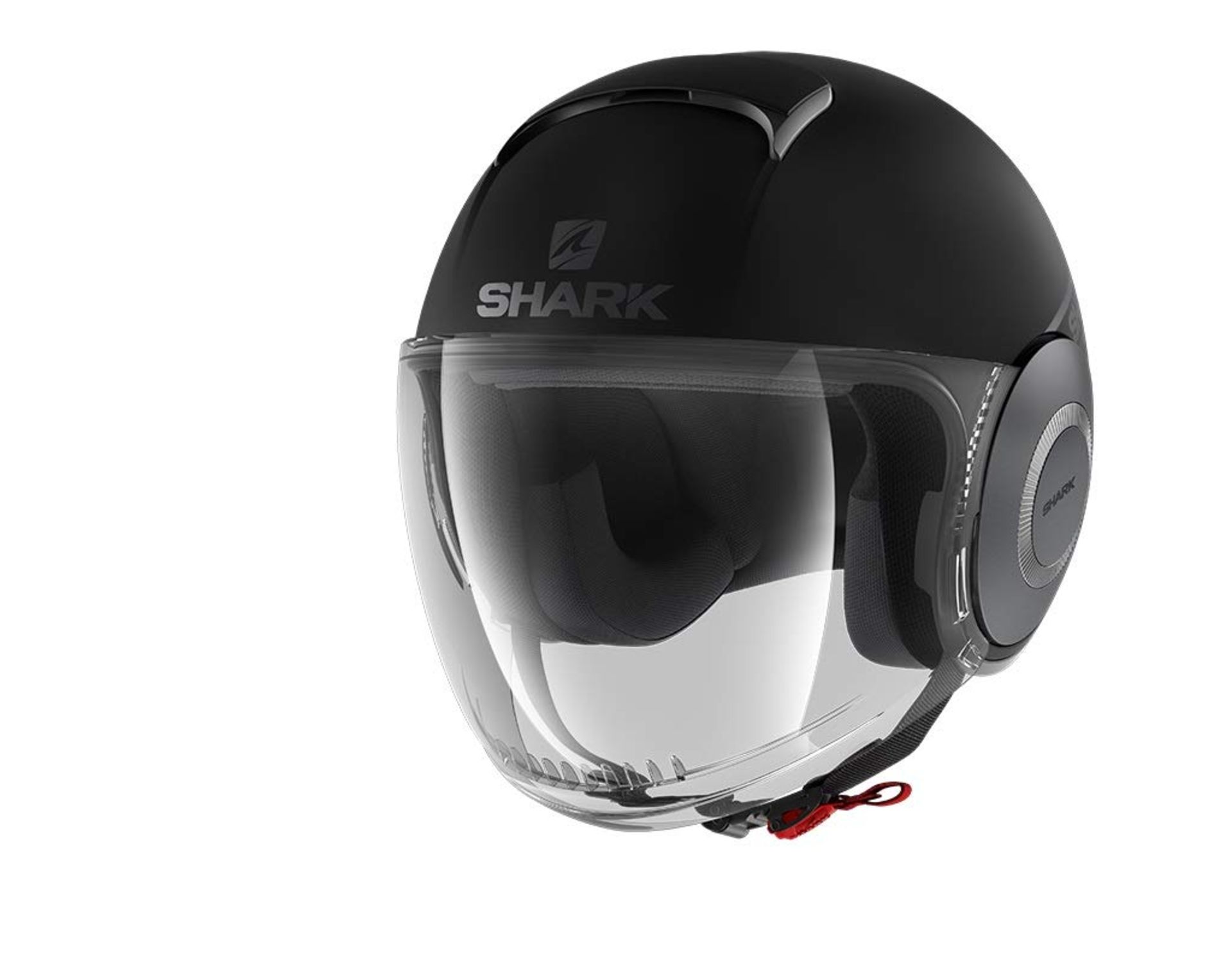 Shark Open-Face Helmet Street Neon, Black Grey, Size L RRP £129.99