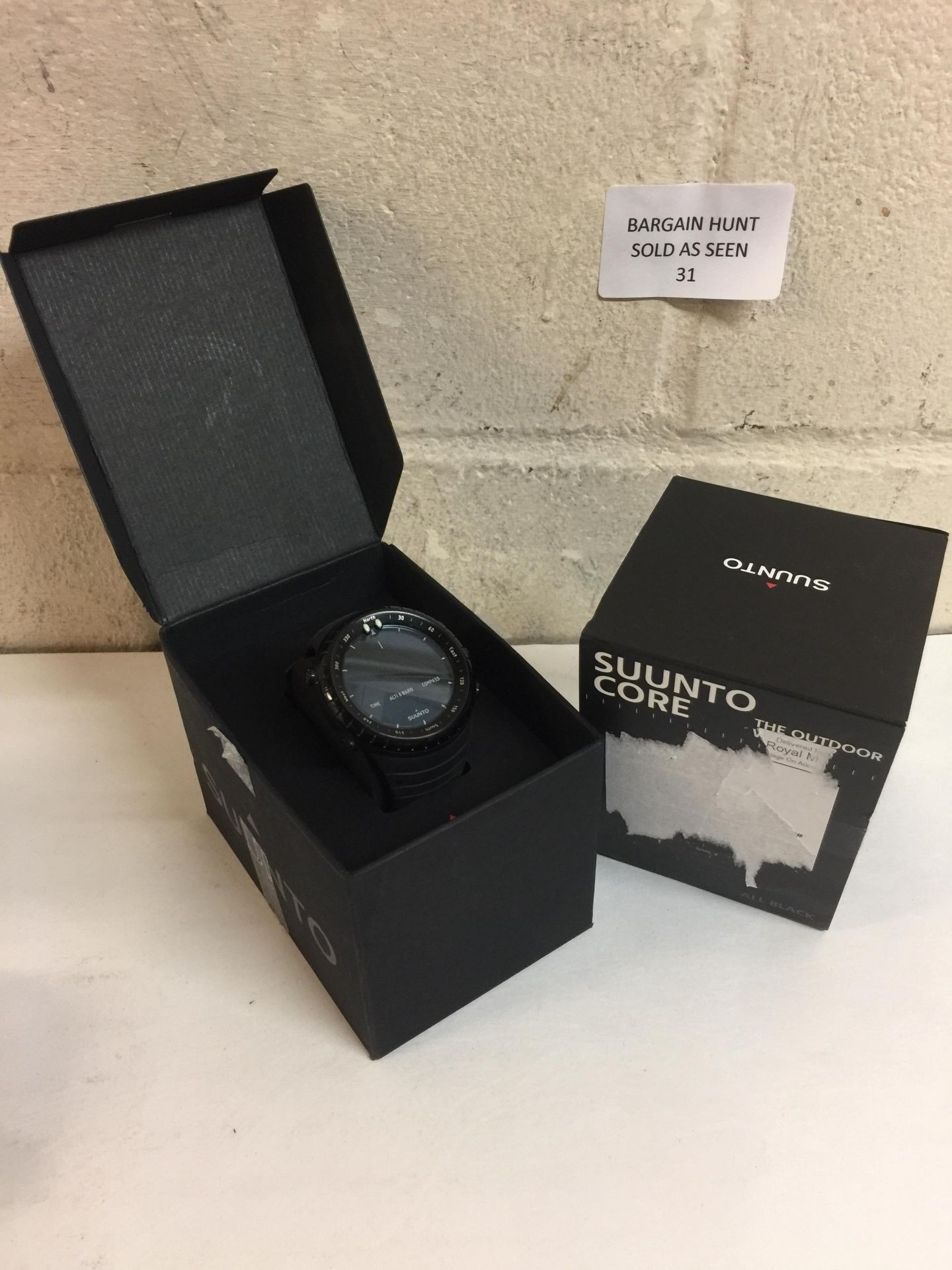 Suunto Unisex Adults Core Watch, All Black, One Size RRP £135.99