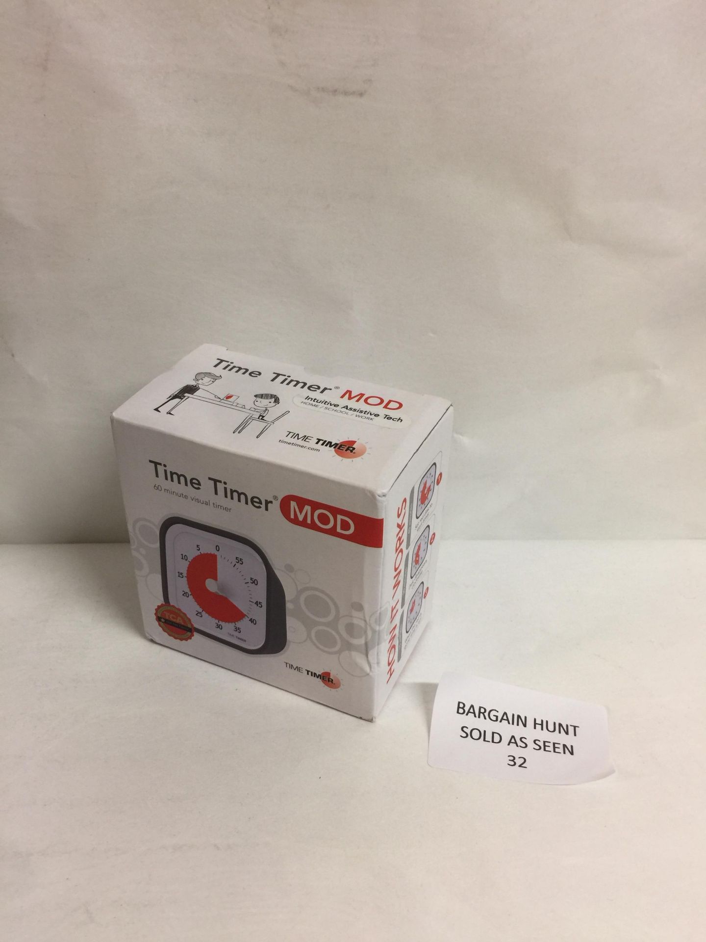 Time Timer 5026 MOD Clock One Size Grey