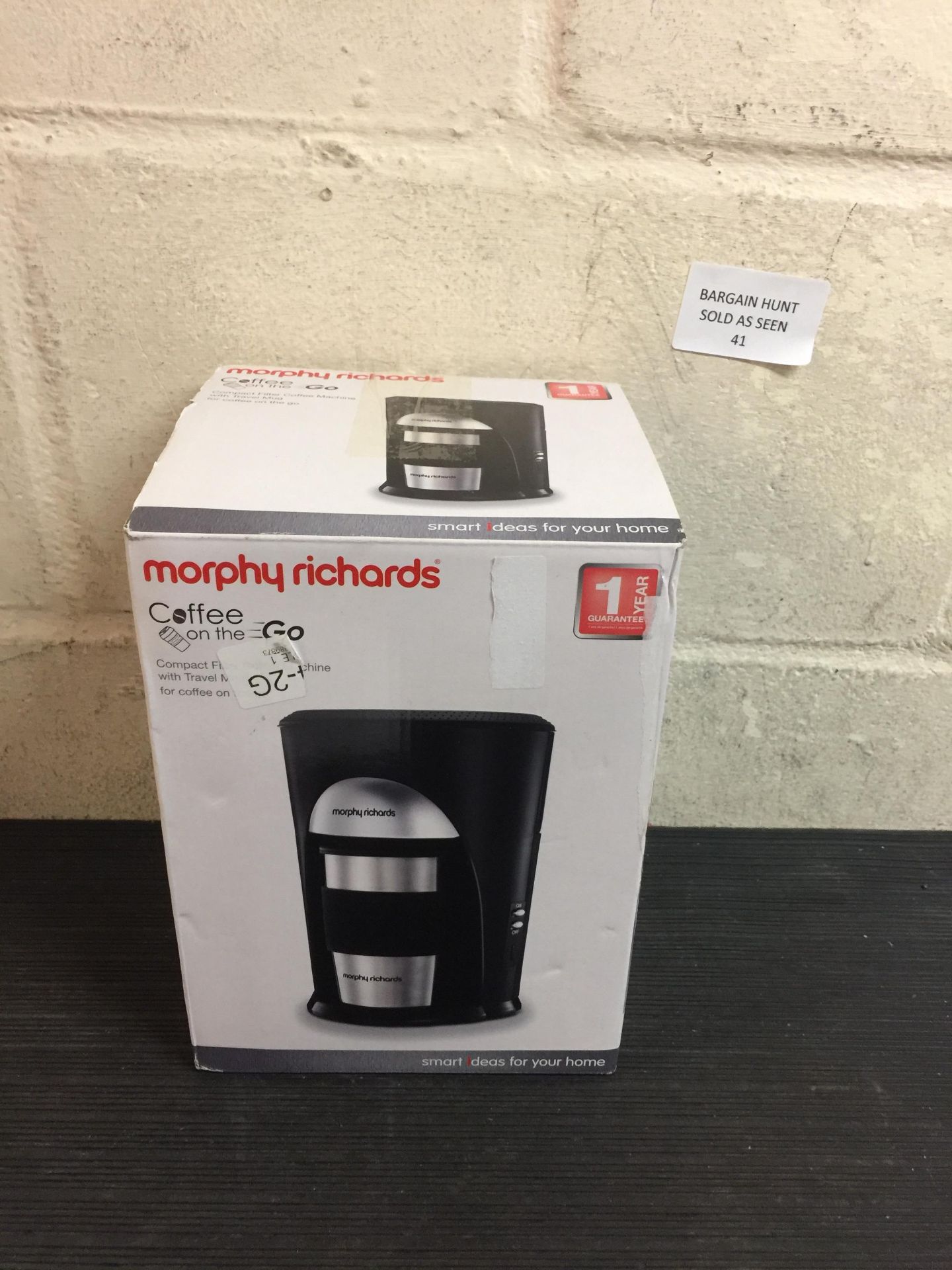 Morphy Richards Coffee On The Go Filter Coffee Machine