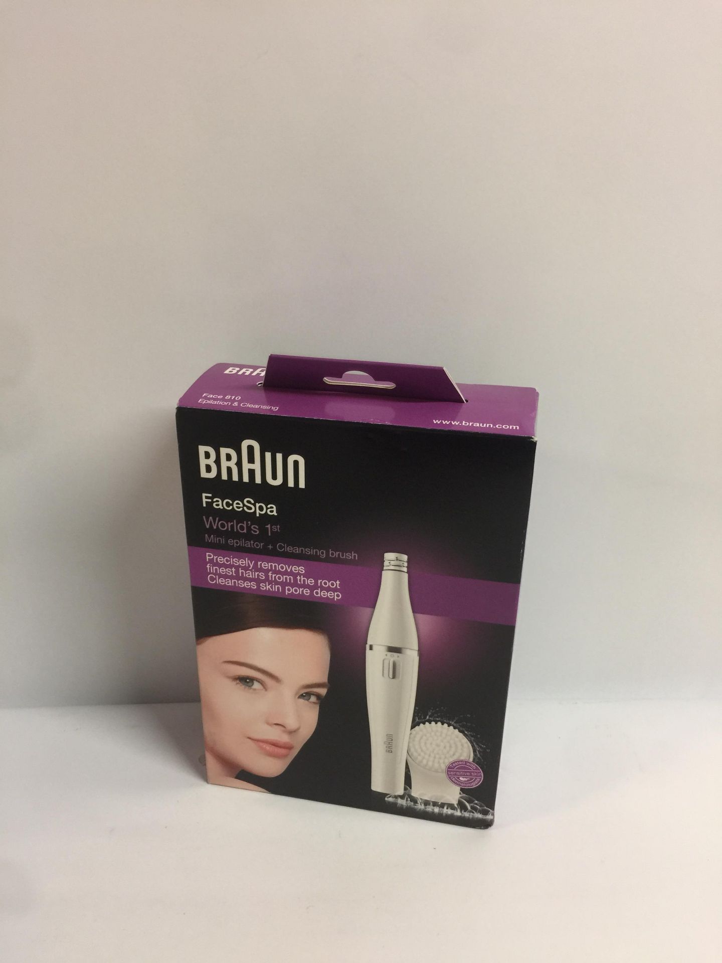 Braun Face 810 Facial Epilator