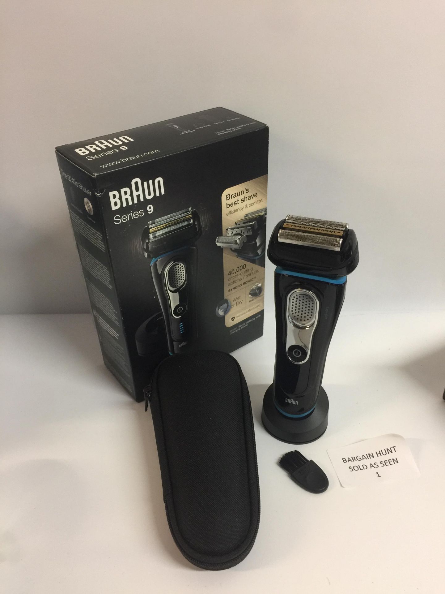 Braun Series 9 9240s Men's Electric Foil Shaver (without charge cable) RRP £165