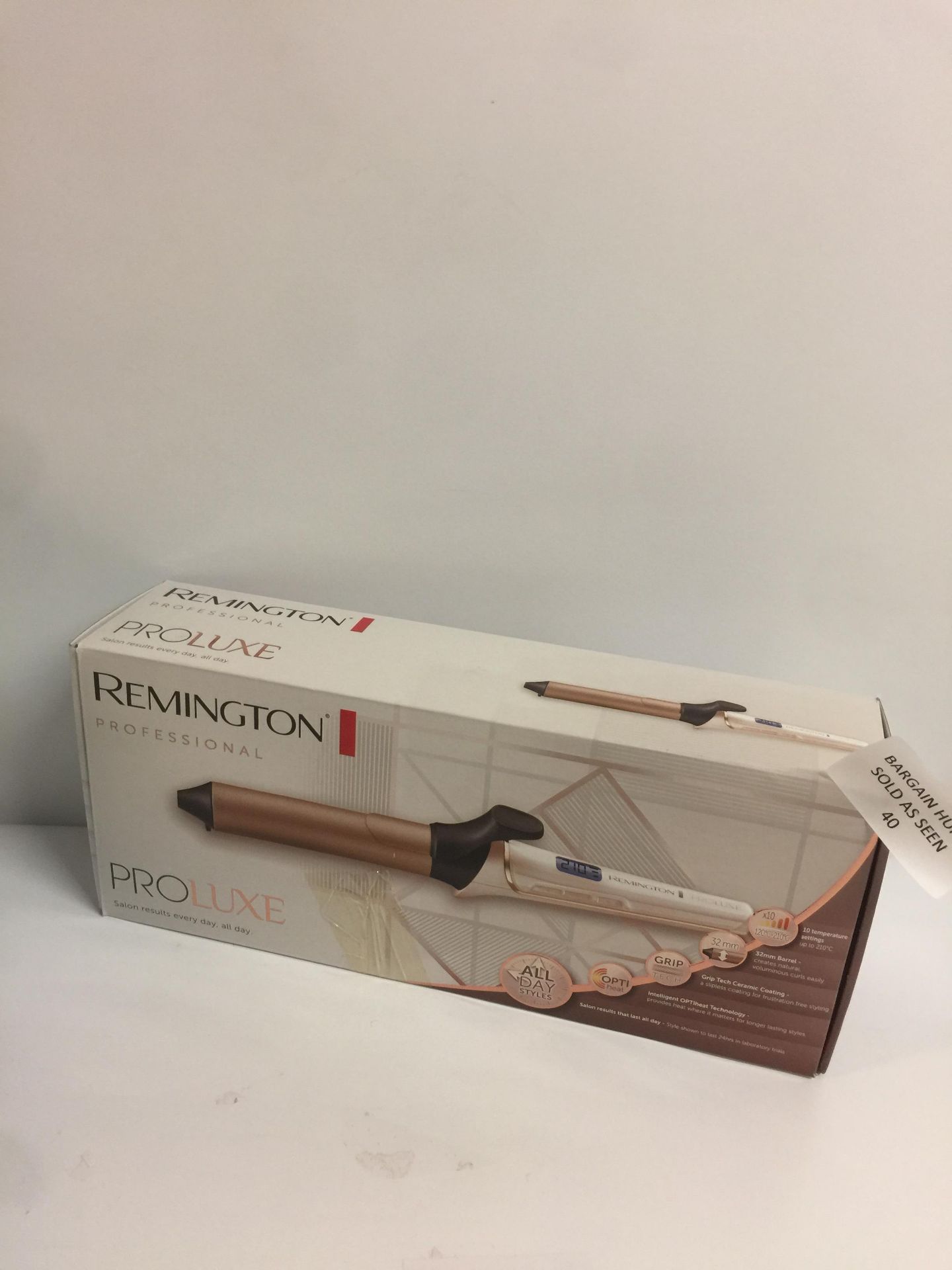 Remington Proluxe Large Barrel Curling Hair Tong