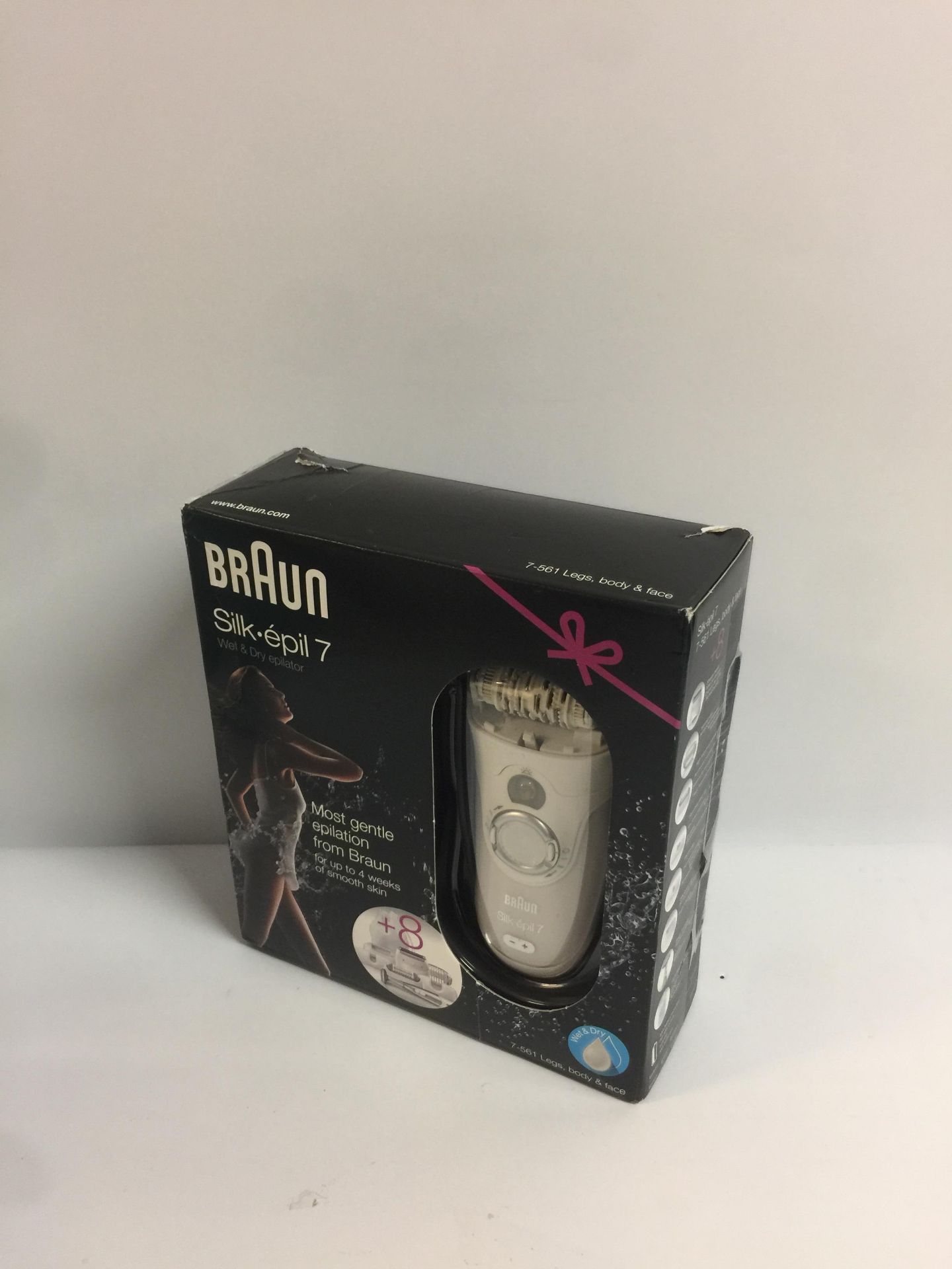 Braun Silk-Epil 7 7-561 Wet and Dry Cordless Epilator RRP £72.99