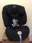 Britax Römer EVOLVA 1-2-3 PLUS Group 1-2-3 (9-36kg) Car Seat - Cosmos Black RRP £109.99