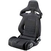 Sparco Sport Seat R333 Black (Reclinable) RRP £361.99