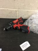 Milwaukee Cordless Hammer Drill Red (body only) RRP £94.99