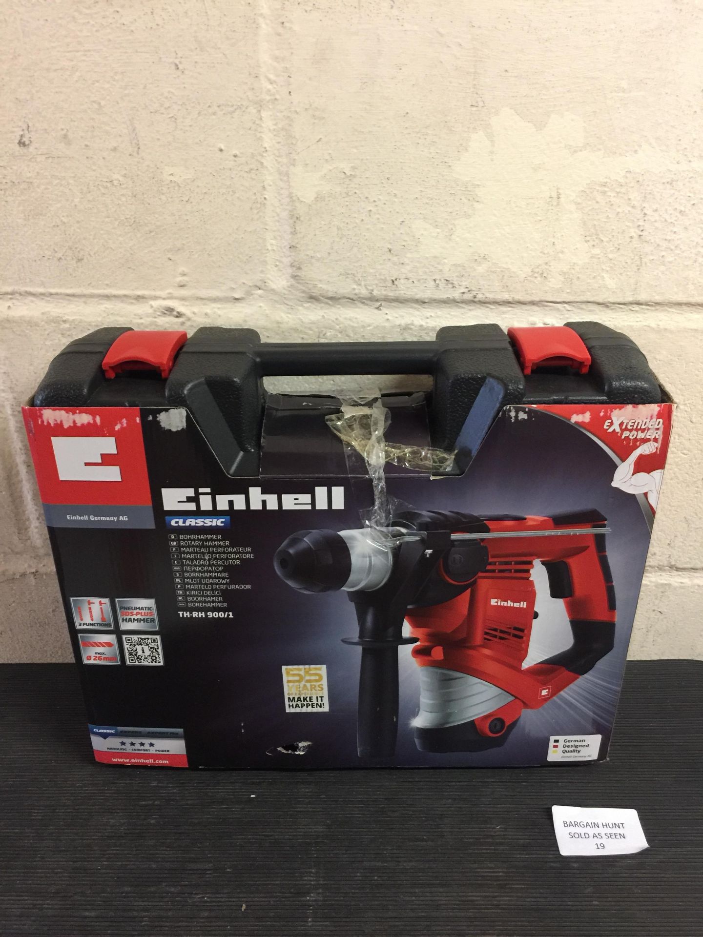 Einhell TH-RH 900/1 900 W Rotary Hammer Drill (no power)