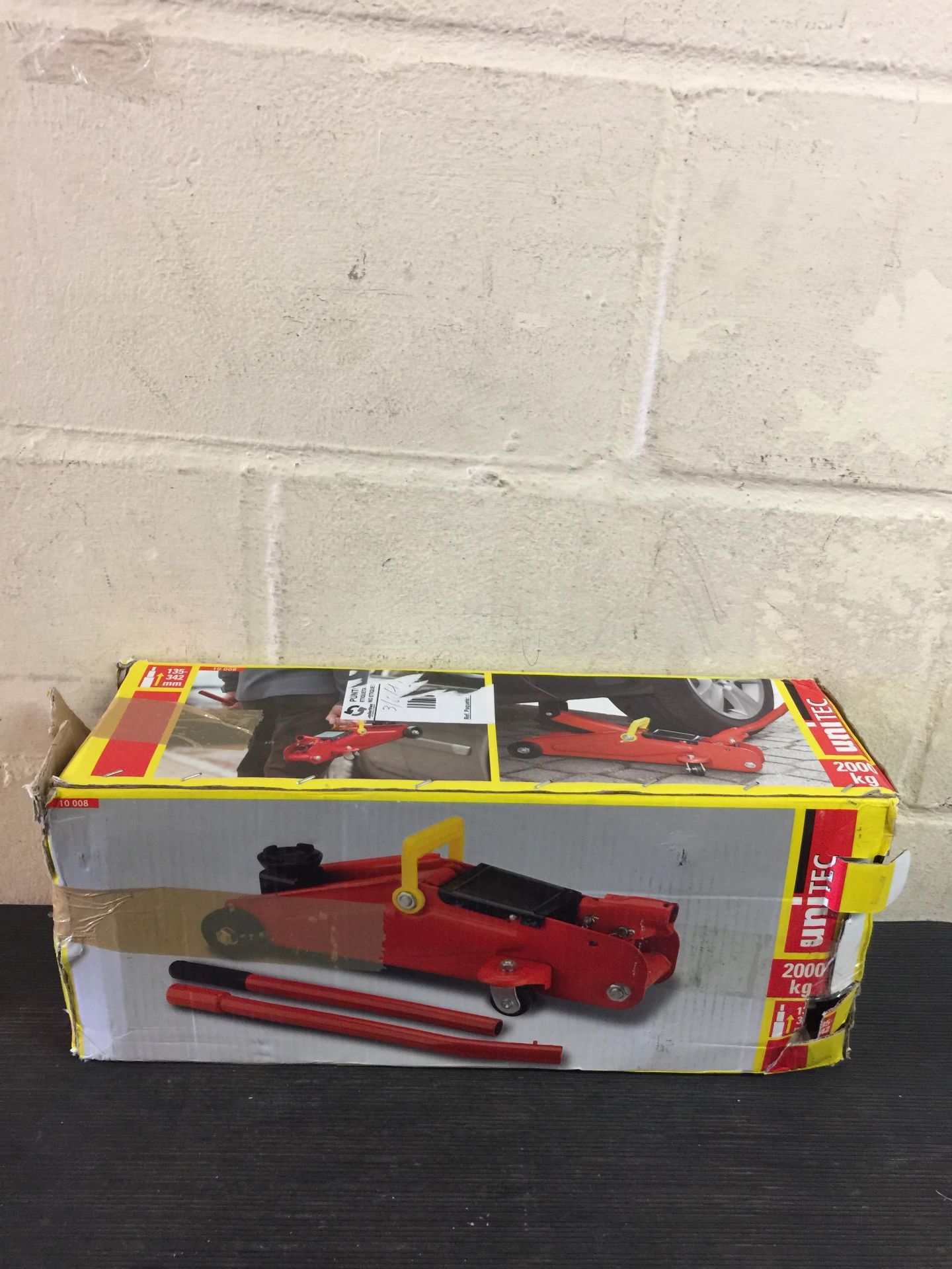 Unitec 2T Hydraulic Trolley Jack