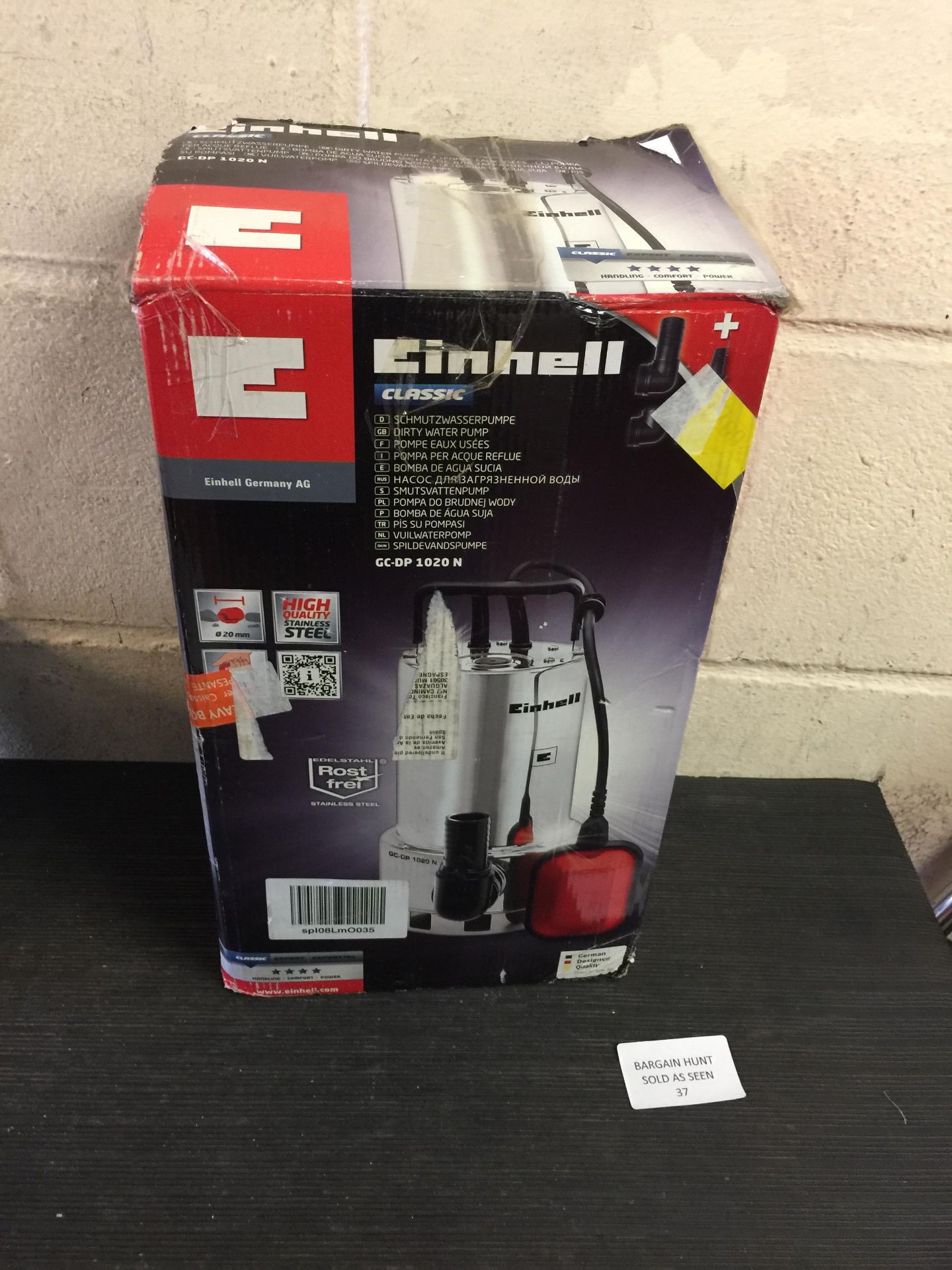 Einhell GC-DP 1020 N Dirty Water Pump