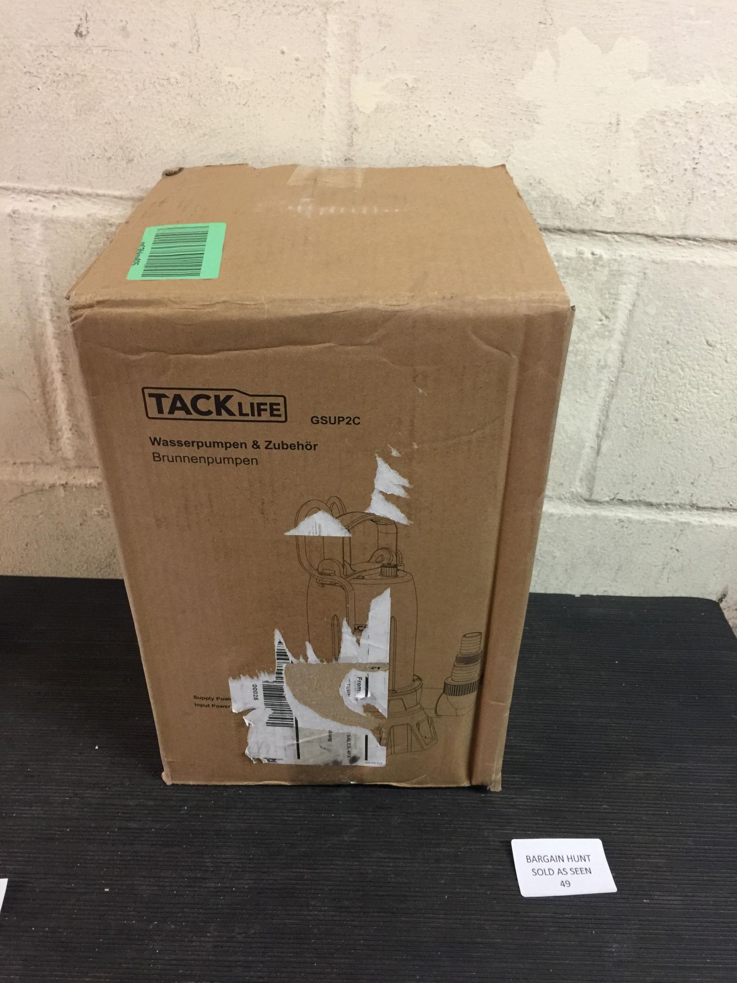 TACKLIFE 1000W Submersible Water Pump