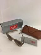 Ray-Ban 2180 SOLE Unisex Sunglasses (broken arm, see image)