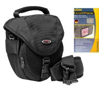 Brand New Adventure X-Treme Camera Case Set with LCD Film Screen Protector 61x46 mm (3 ")