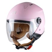Motorcross Astone Mini-Jet Army Jet Helmet, Flamingo Pink, S
