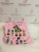 Minecraft Girls T-Shirt, 12/13