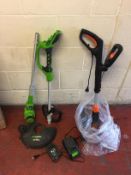 Electric Grass Trimmers set of 2 (both faulty)