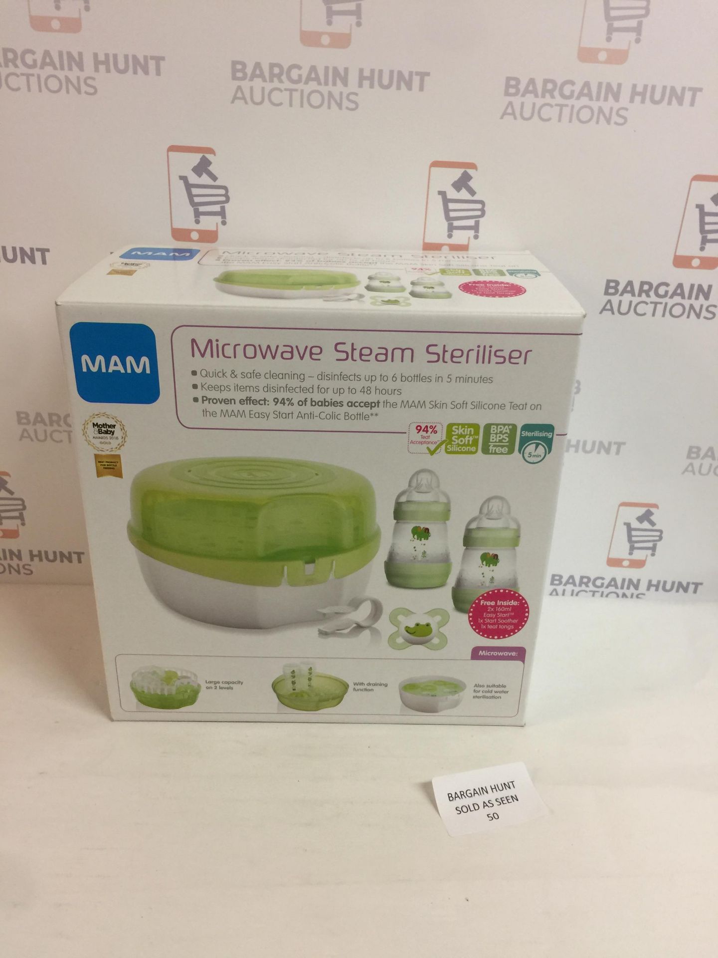 MAM Microwave Steam Steriliser